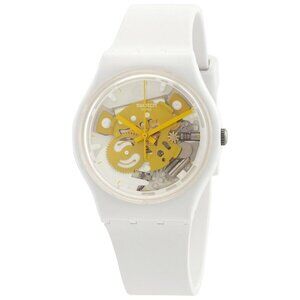 FX04833B NWT Swatch Fashion Unisex Quartz Bioceramic Authentic Watch